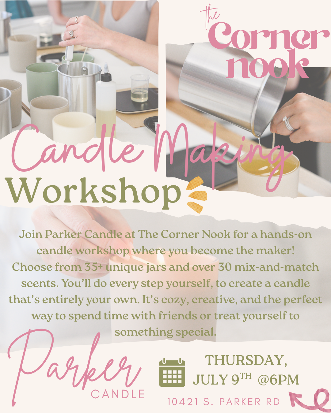 Candle Making Workshop