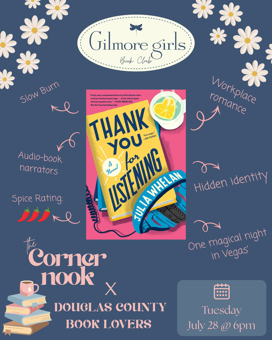 July Gilmore Girls Book Club