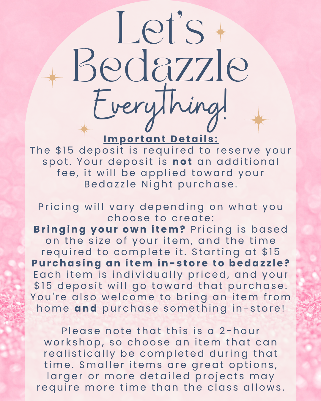 Let's Bedazzle EVERYTHING!