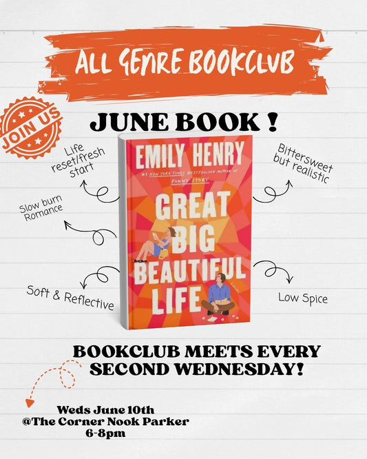 June All Genre Bookclub
