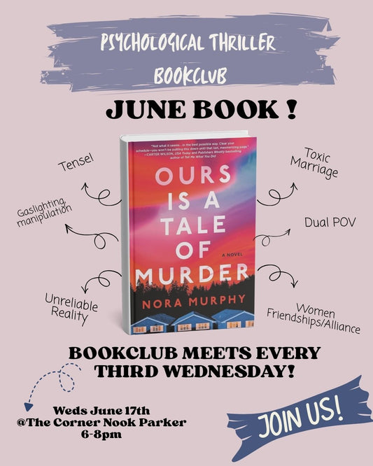 June Psychological Thriller Bookclub