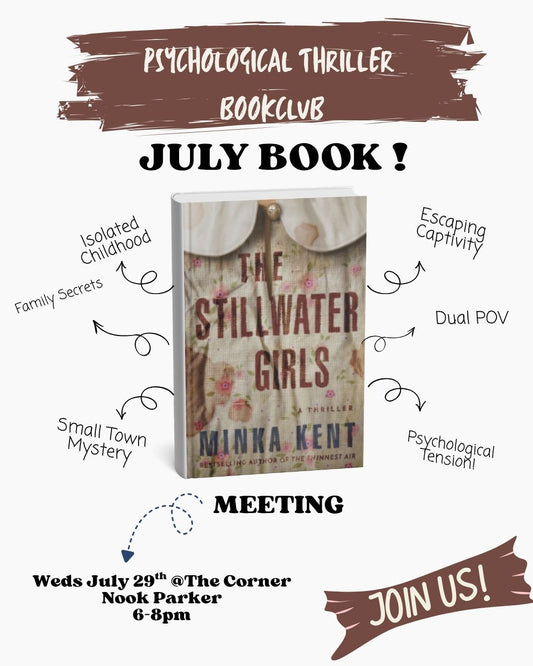 July Psychological Thriller Bookclub