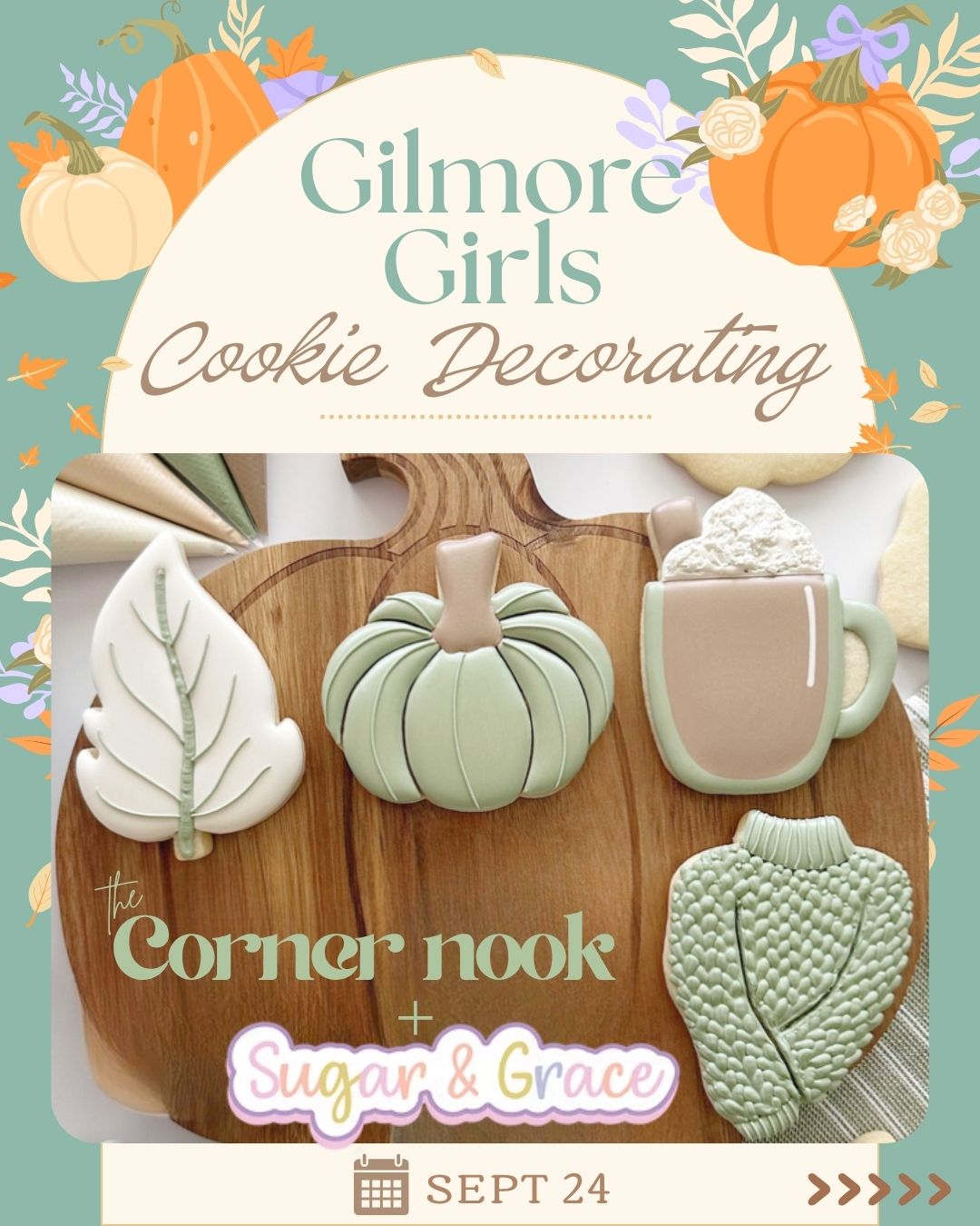 Gilmore Girls Cookie Decorating