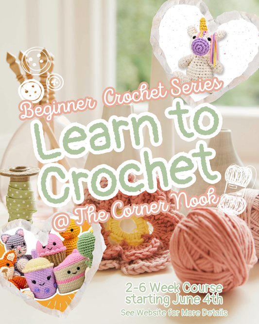Learn to Crochet @ The Corner Nook