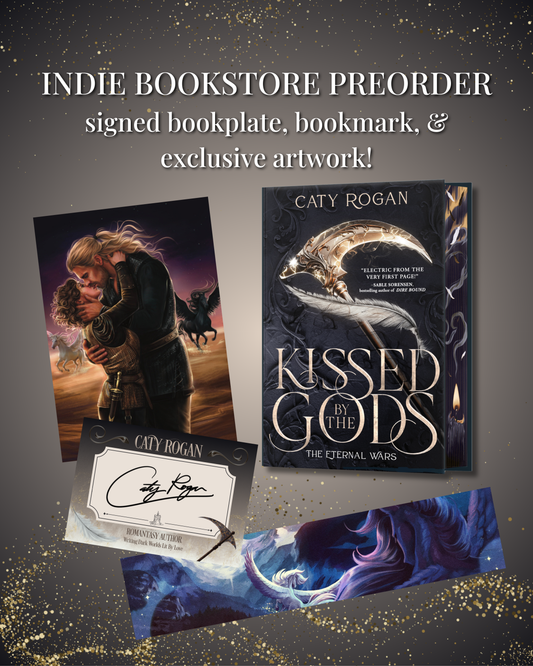 Pre-Order Kissed by The Gods by Caty Rogan!